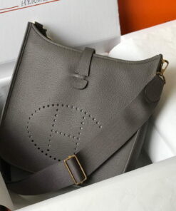 Replica Hermes Evelyne III 29 bag Designer Hermes Shoulder Bag 203870 Dark Grey 2