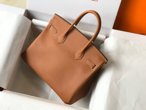 Replica Hermes Birkin Designer Tote Bag Epsom Leather 28356 Brown 2