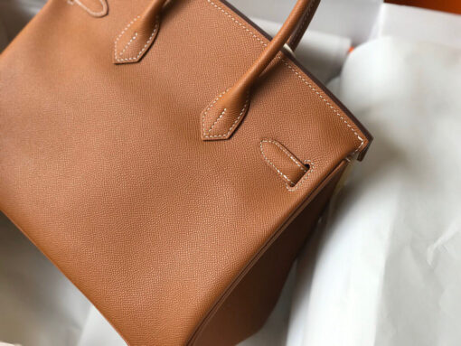 Replica Hermes Birkin Designer Tote Bag Epsom Leather 28356 Brown 3