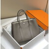 Replica Hermes Light Dark Clemence Garden Party 30cm Bag H239046