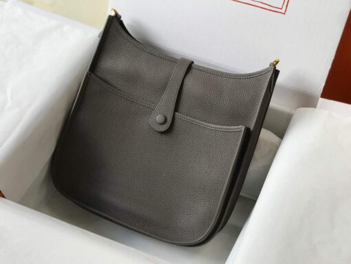 Replica Hermes Evelyne III 29 bag Designer Hermes Shoulder Bag 203870 Dark Grey 6