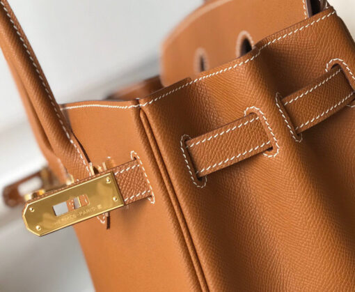 Replica Hermes Birkin Designer Tote Bag Epsom Leather 28356 Brown 6
