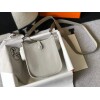 Replica Hermes Evelyne Bag Designer Hermes Mini Crossbody Real Bag 20435 White