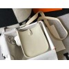 Replica Hermes Evelyne Bag Designer Hermes Mini Crossbody Real Bag 20429 Beige