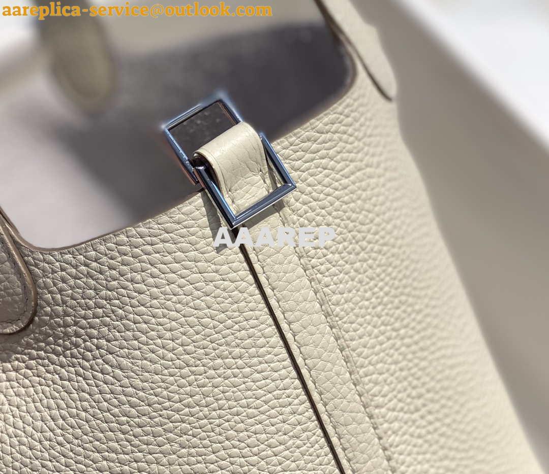 Replica Hermes H056289 Picotin Lock 18 22 Bag H330013 Silver 3 Replica Hermes H056289 Picotin Lock 18 22 Bag H330013 Silver 3