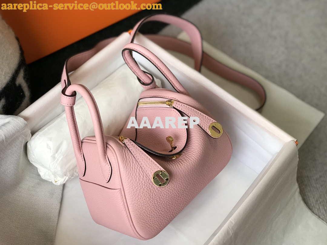 Replica Hermes H079086 Lindy Mini Bag 19cm H231919 2 Replica Hermes H079086 Lindy Mini Bag 19cm H231919 2