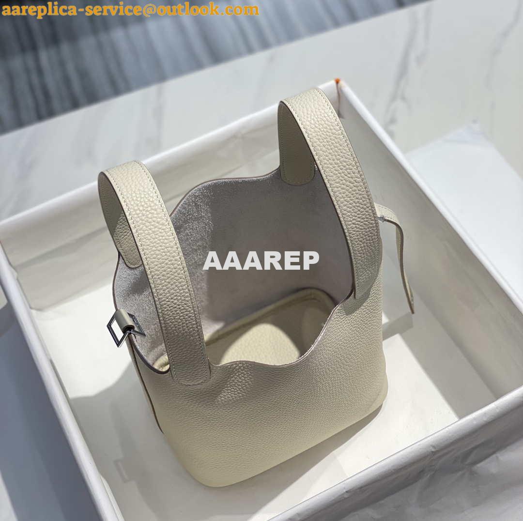 Replica Hermes H056289 Picotin Lock 18 22 Bag H330013 Silver 6 Replica Hermes H056289 Picotin Lock 18 22 Bag H330013 Silver 6