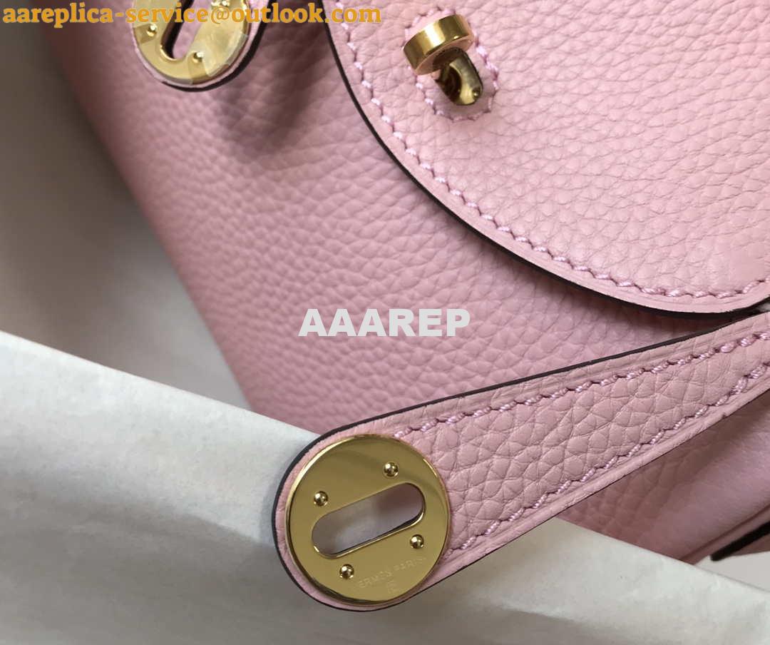 Replica Hermes H079086 Lindy Mini Bag 19cm H231919 5 Replica Hermes H079086 Lindy Mini Bag 19cm H231919 5