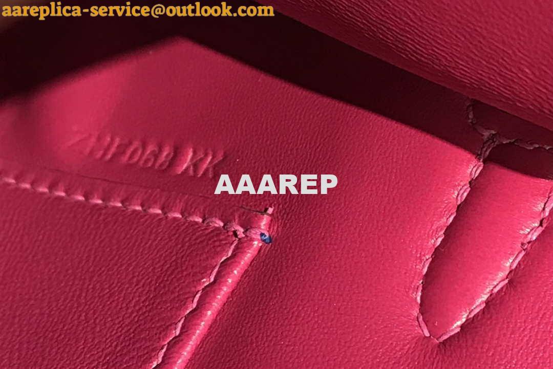 Replica Hermes Kelly Pouchette Swift Leather clutch bag Gold H230275 6 Replica Hermes Kelly Pouchette Swift Leather clutch bag Gold H230275 6