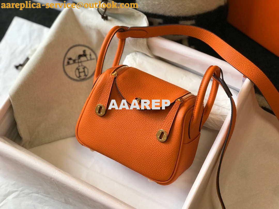 Replica Hermes H079086CK18 Lindy Mini Bag 19cm Semi-manual H231908 3 Replica Hermes H079086CK18 Lindy Mini Bag 19cm Semi-manual H231908 3