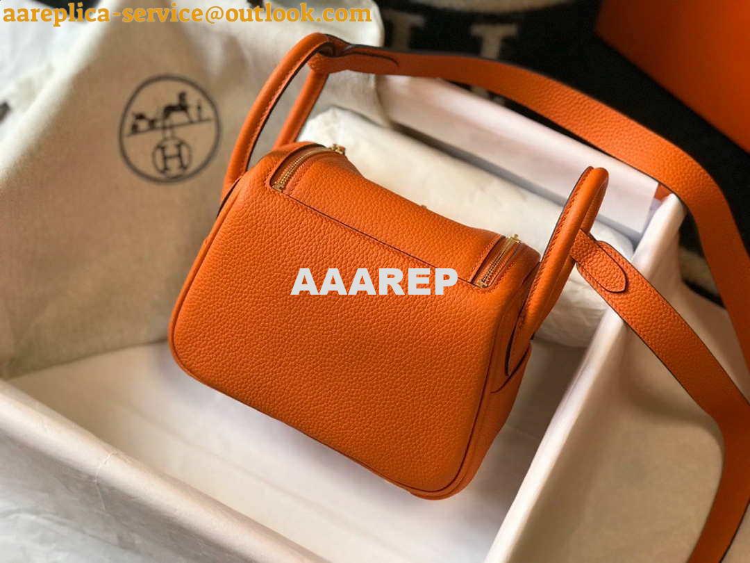 Replica Hermes H079086CK18 Lindy Mini Bag 19cm Semi-manual H231908 4 Replica Hermes H079086CK18 Lindy Mini Bag 19cm Semi-manual H231908 4