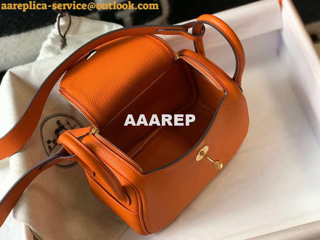 Replica Hermes H079086CK18 Lindy Mini Bag 19cm Semi-manual H231908 7 Replica Hermes H079086CK18 Lindy Mini Bag 19cm Semi-manual H231908 7