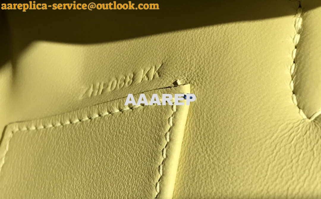 Replica Hermes Kelly Pouchette Swift Leather clutch bag Gold H230272 7 Replica Hermes Kelly Pouchette Swift Leather clutch bag Gold H230272 7