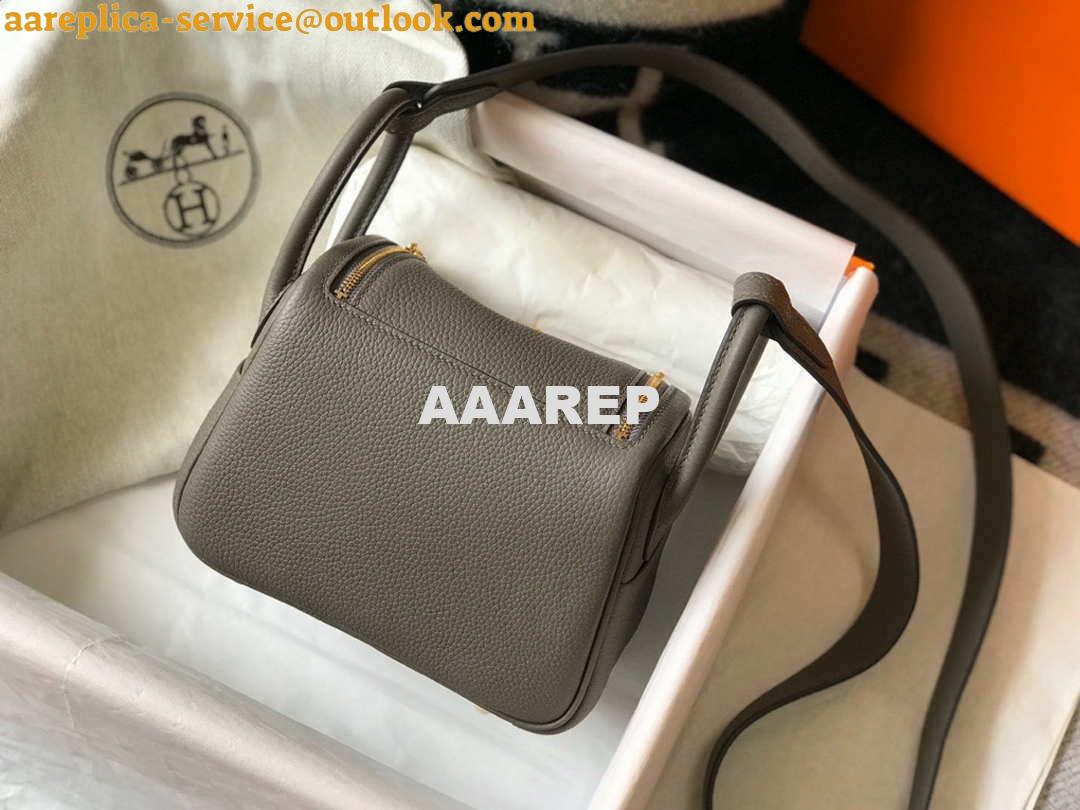 Replica Hermes H079086CK18 Lindy Mini Bag 19cm Semi-manual H231907 4 Replica Hermes H079086CK18 Lindy Mini Bag 19cm Semi-manual H231907 4