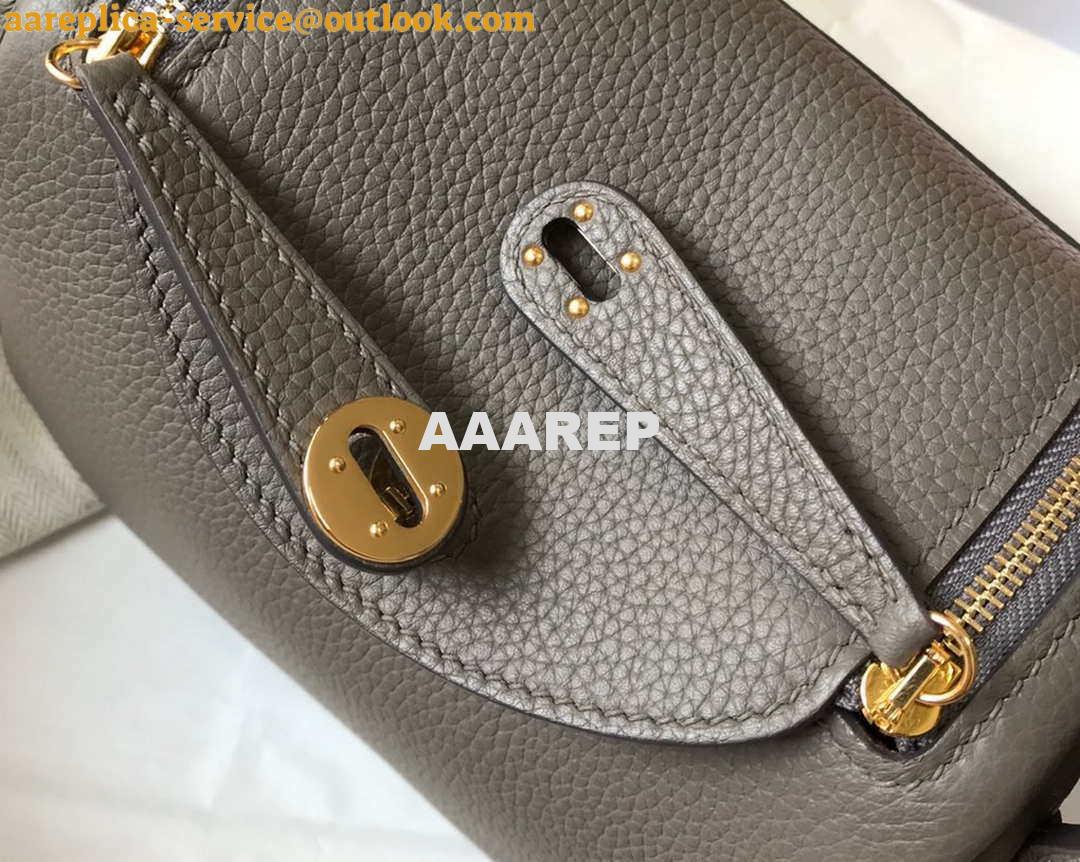 Replica Hermes H079086CK18 Lindy Mini Bag 19cm Semi-manual H231907 5 Replica Hermes H079086CK18 Lindy Mini Bag 19cm Semi-manual H231907 5