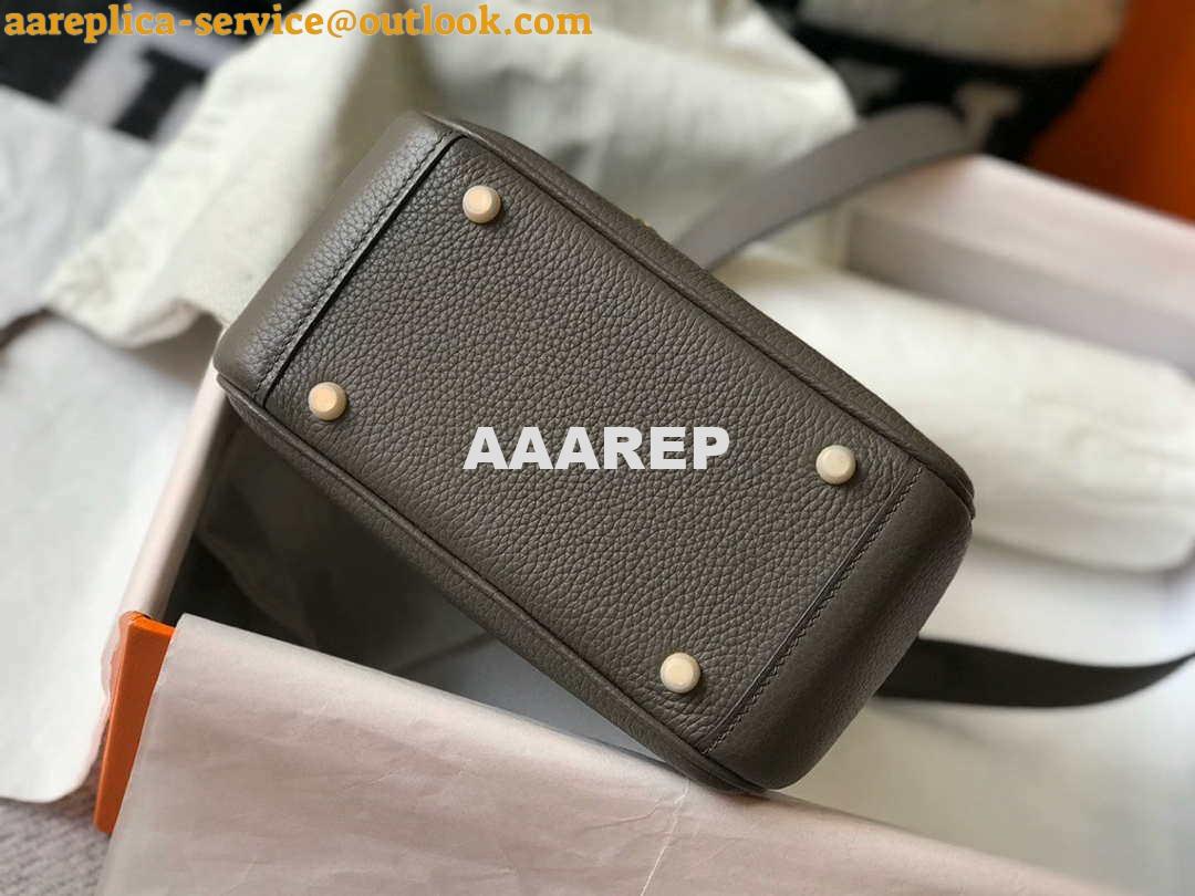 Replica Hermes H079086CK18 Lindy Mini Bag 19cm Semi-manual H231907 7 Replica Hermes H079086CK18 Lindy Mini Bag 19cm Semi-manual H231907 7