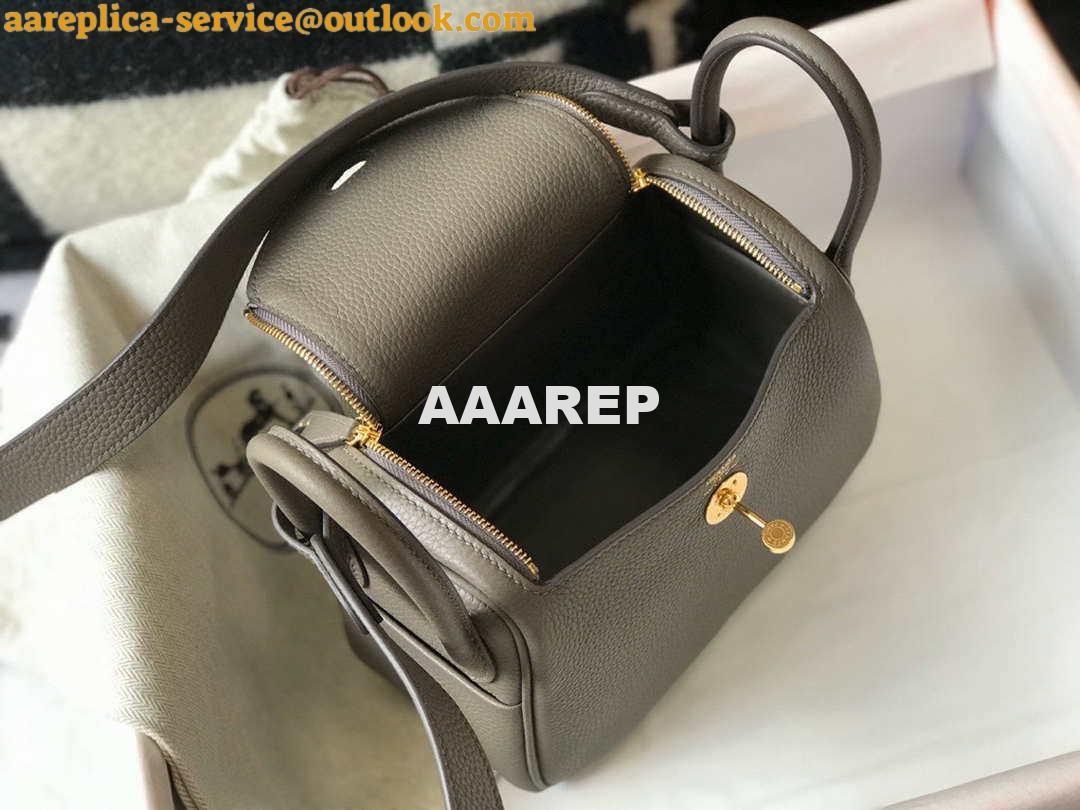 Replica Hermes H079086CK18 Lindy Mini Bag 19cm Semi-manual H231907 8 Replica Hermes H079086CK18 Lindy Mini Bag 19cm Semi-manual H231907 8