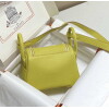 Replica Hermes Lindy 26cm Designer Tote Shoulder Bags Yellow Gold 10