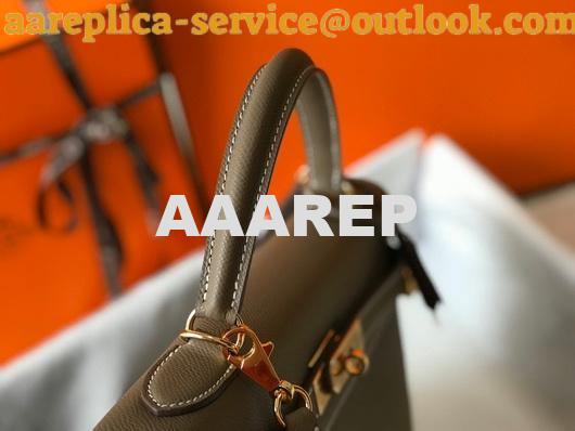 Replica Hermes Sellier Kelly 28cm of Epsom Leather Bag 20337 Dark Gray 4 Replica Hermes Sellier Kelly 28cm of Epsom Leather Bag 20337 Dark Gray 4