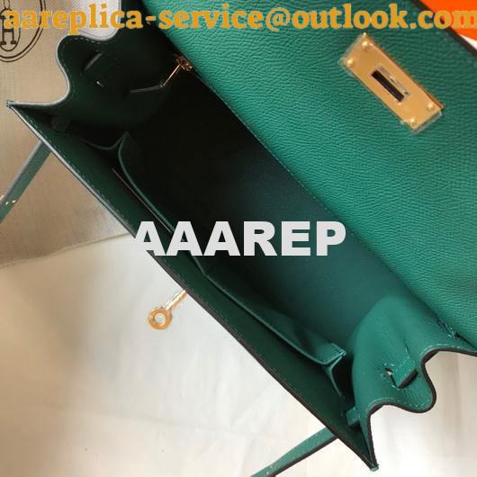 Replica Hermes Sellier Kelly 28cm of Epsom Leather Bag 20336 Green 2 Replica Hermes Sellier Kelly 28cm of Epsom Leather Bag 20336 Green 2