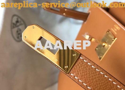 Replica Hermes Sellier Kelly 28cm of Epsom Leather Bag 20335 Tan 6 Replica Hermes Sellier Kelly 28cm of Epsom Leather Bag 20335 Tan 6
