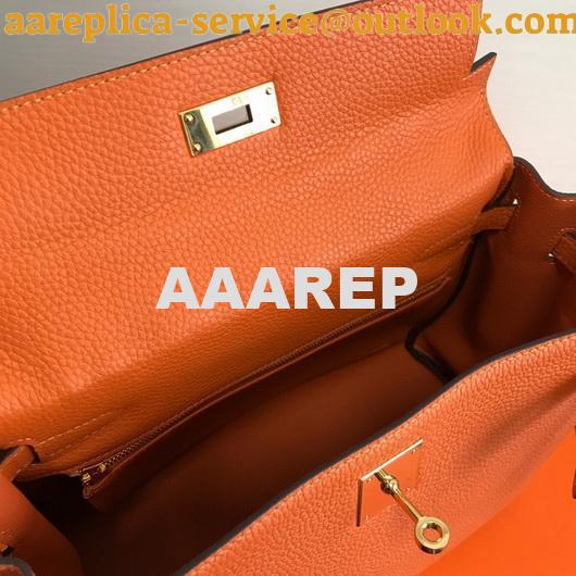 Replica Hermes Kelly Danse 20313 Designer Tote Shoulder Strap Bag Orange 5 Replica Hermes Kelly Danse 20313 Designer Tote Shoulder Strap Bag Orange 5