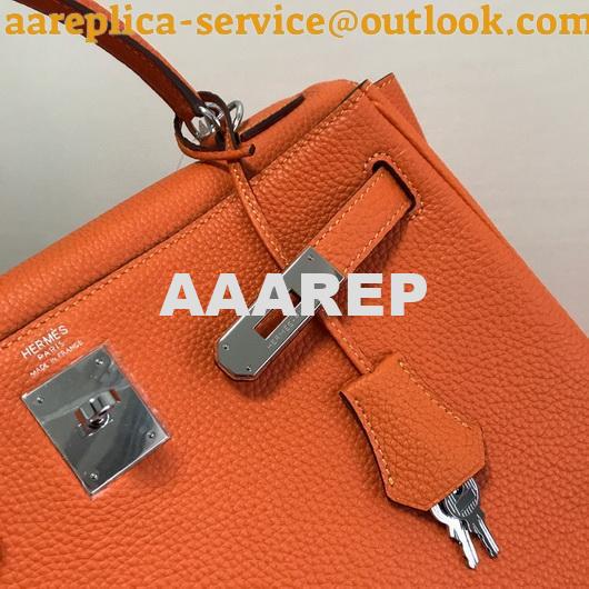 Replica Hermes Kelly Danse 20313 Designer Tote Shoulder Strap Bag Orange 11 Replica Hermes Kelly Danse 20313 Designer Tote Shoulder Strap Bag Orange 11