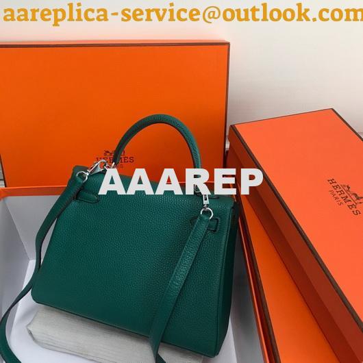 Replica Hermes Kelly Danse 20312 Designer Tote Shoulder Strap Bag Dark Green 3 Replica Hermes Kelly Danse 20312 Designer Tote Shoulder Strap Bag Dark Green 3