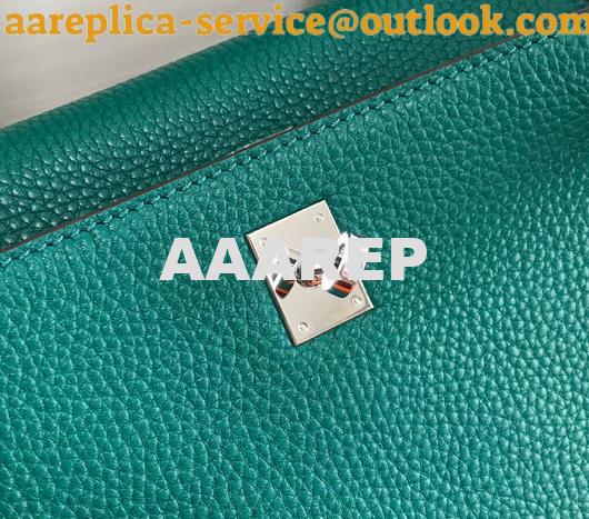 Replica Hermes Kelly Danse 20312 Designer Tote Shoulder Strap Bag Dark Green 4 Replica Hermes Kelly Danse 20312 Designer Tote Shoulder Strap Bag Dark Green 4
