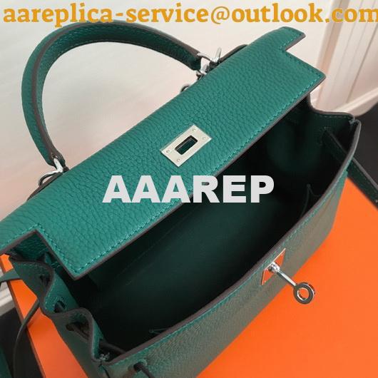 Replica Hermes Kelly Danse 20312 Designer Tote Shoulder Strap Bag Dark Green 5 Replica Hermes Kelly Danse 20312 Designer Tote Shoulder Strap Bag Dark Green 5