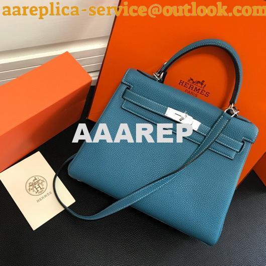 Replica Hermes Kelly Danse 20310 Designer Tote Shoulder Strap Bag Blue 6 Replica Hermes Kelly Danse 20310 Designer Tote Shoulder Strap Bag Blue 6