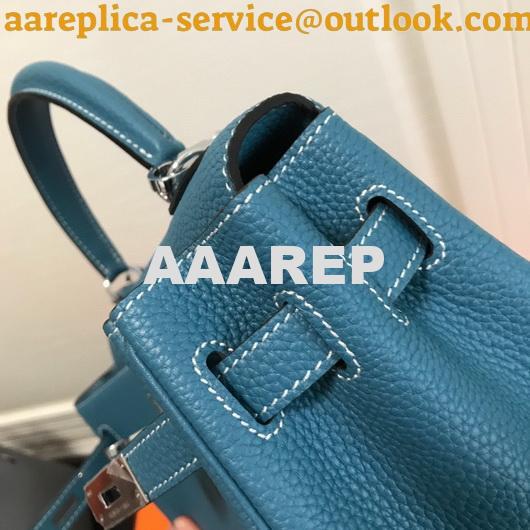 Replica Hermes Kelly Danse 20310 Designer Tote Shoulder Strap Bag Blue 10 Replica Hermes Kelly Danse 20310 Designer Tote Shoulder Strap Bag Blue 10