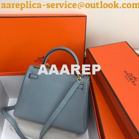 Replica Hermes Kelly Danse 20309 Designer Tote Shoulder Strap Bag Lake Blue 3 Replica Hermes Kelly Danse 20309 Designer Tote Shoulder Strap Bag Lake Blue 3