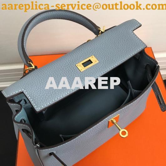 Replica Hermes Kelly Danse 20309 Designer Tote Shoulder Strap Bag Lake Blue 5 Replica Hermes Kelly Danse 20309 Designer Tote Shoulder Strap Bag Lake Blue 5