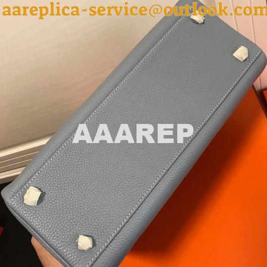 Replica Hermes Kelly Danse 20309 Designer Tote Shoulder Strap Bag Lake Blue 9 Replica Hermes Kelly Danse 20309 Designer Tote Shoulder Strap Bag Lake Blue 9