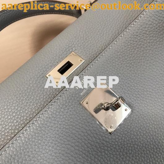 Replica Hermes Kelly Danse 20309 Designer Tote Shoulder Strap Bag Lake Blue 10 Replica Hermes Kelly Danse 20309 Designer Tote Shoulder Strap Bag Lake Blue 10