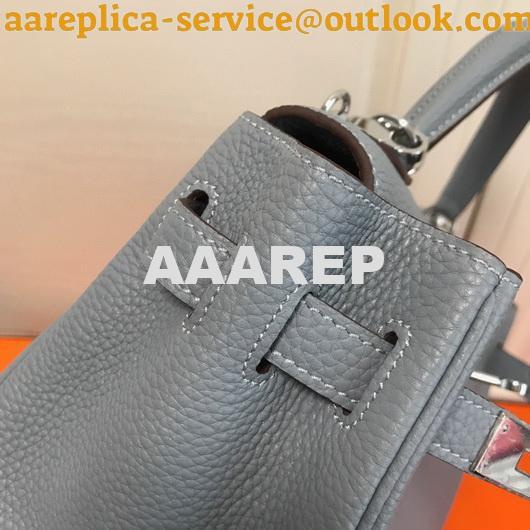 Replica Hermes Kelly Danse 20309 Designer Tote Shoulder Strap Bag Lake Blue 11 Replica Hermes Kelly Danse 20309 Designer Tote Shoulder Strap Bag Lake Blue 11