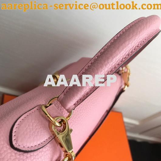 Replica Hermes Kelly Danse 20306 Designer Tote Shoulder Strap Bag Pink 2 Replica Hermes Kelly Danse 20306 Designer Tote Shoulder Strap Bag Pink 2