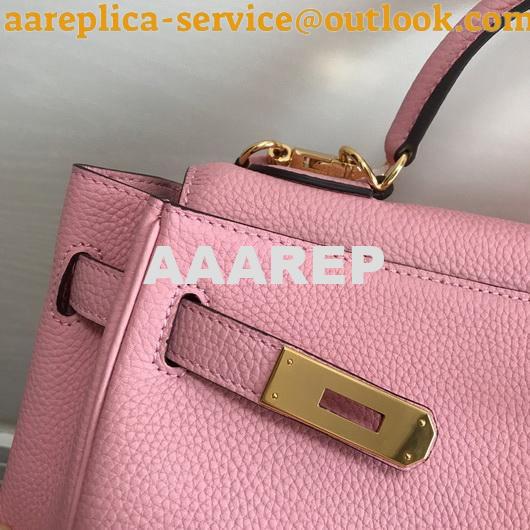 Replica Hermes Kelly Danse 20306 Designer Tote Shoulder Strap Bag Pink 3 Replica Hermes Kelly Danse 20306 Designer Tote Shoulder Strap Bag Pink 3