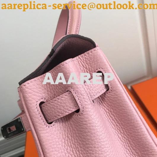 Replica Hermes Kelly Danse 20306 Designer Tote Shoulder Strap Bag Pink 8 Replica Hermes Kelly Danse 20306 Designer Tote Shoulder Strap Bag Pink 8