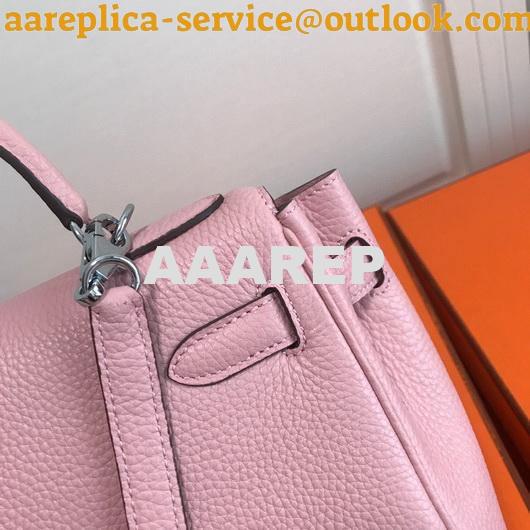 Replica Hermes Kelly Danse 20306 Designer Tote Shoulder Strap Bag Pink 10 Replica Hermes Kelly Danse 20306 Designer Tote Shoulder Strap Bag Pink 10