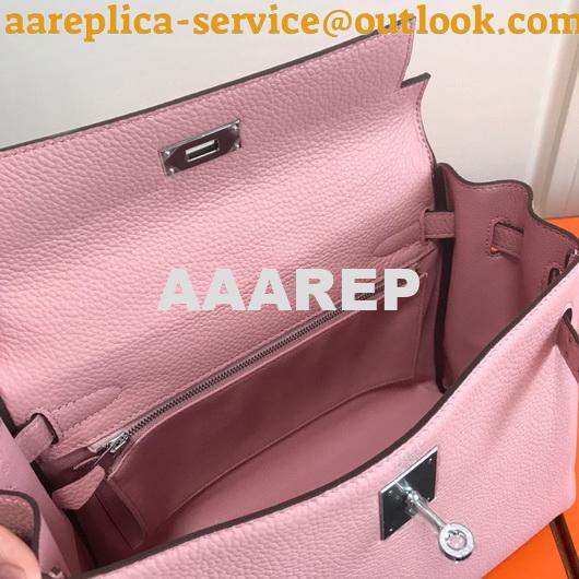 Replica Hermes Kelly Danse 20306 Designer Tote Shoulder Strap Bag Pink 11 Replica Hermes Kelly Danse 20306 Designer Tote Shoulder Strap Bag Pink 11