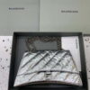 Replica Balenciaga 716332210 Crush Large Chain Bag in Black crushed calfskin aged Black Hardware 9