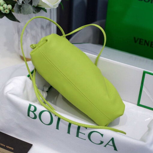Replica Bottega Veneta 585852 BV Mini Pouch Lemon Green Bag 4