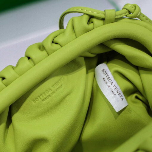 Replica Bottega Veneta 585852 BV Mini Pouch Lemon Green Bag 7