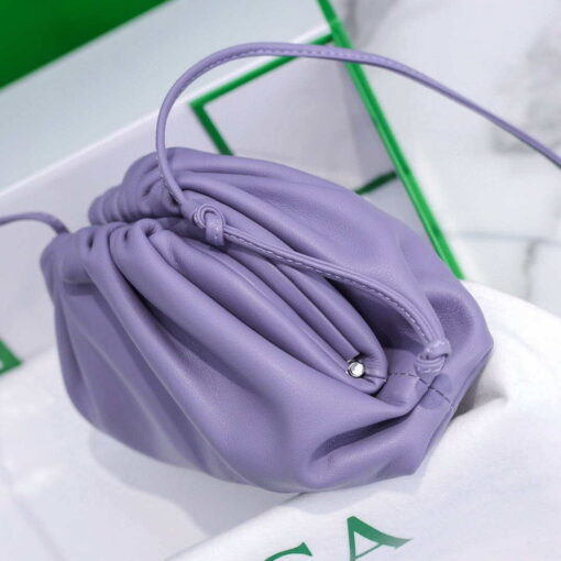 Replica Bottega Veneta 585852 BV Mini Pouch Purple Bag 4