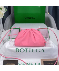 Replica Bottega Veneta 585852 BV Mini Pouch Pink Bag