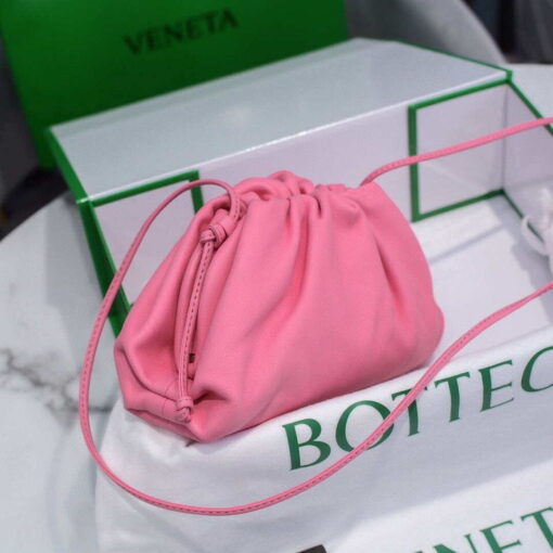Replica Bottega Veneta 585852 BV Mini Pouch Pink Bag 3