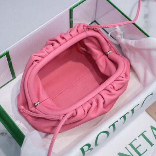 Replica Bottega Veneta 585852 BV Mini Pouch Pink Bag 7
