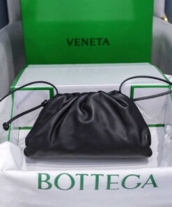Replica Bottega Veneta 585852 BV Mini Pouch Black Bag